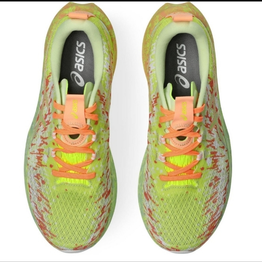 NIB Asics Noosa Tri 16 Safety Yellow/Cool Matcha Running Shoes Sz7.5 - Picture 3 of 11